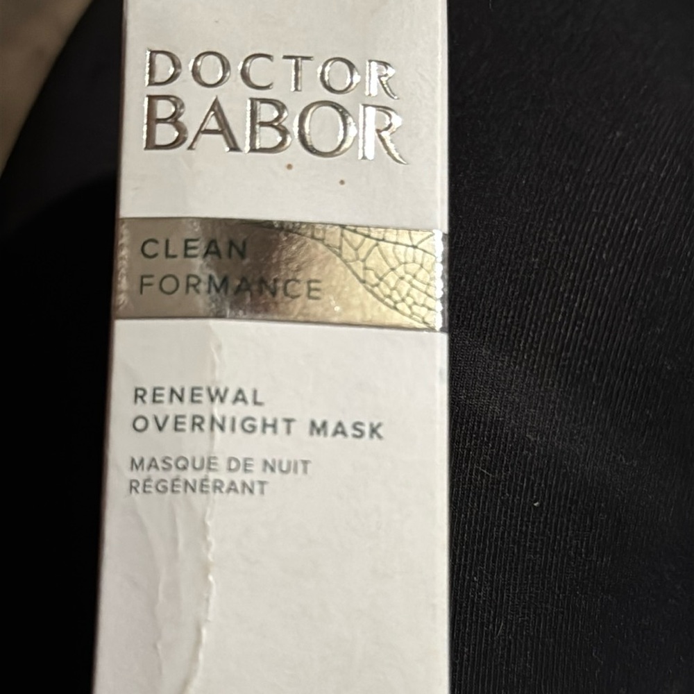 Doctor Babor Clean Performance Renew Overnight Mask